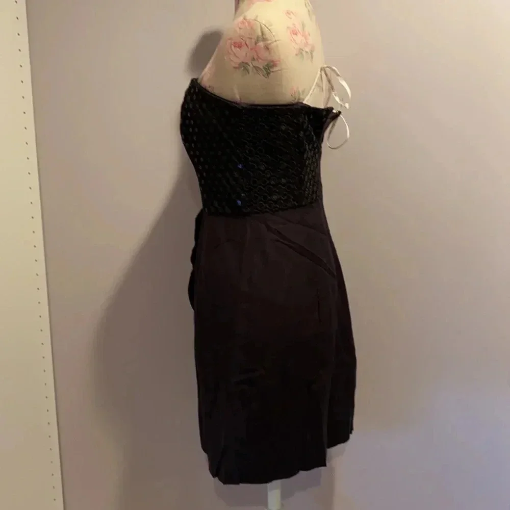 Lilly Pulitzer black strapless mini dress size 2 - Picture 5 of 14